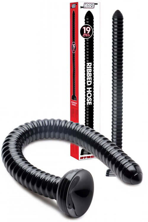 Ribbed 20" Anal Snake