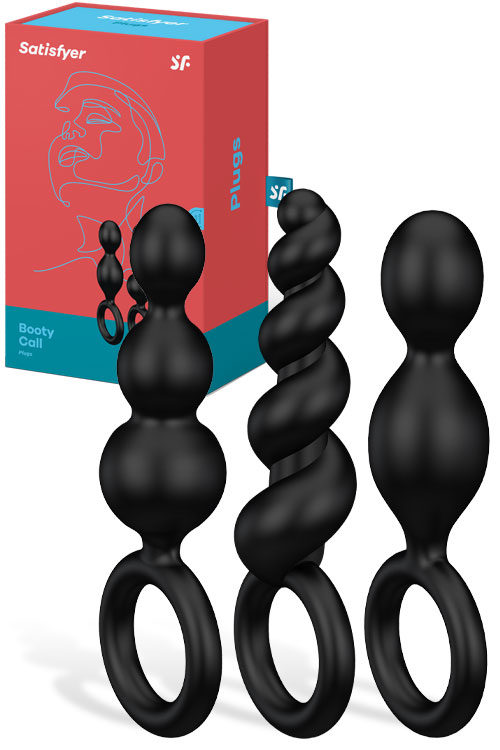 Booty Call Butt Plug Set (3 Pce)