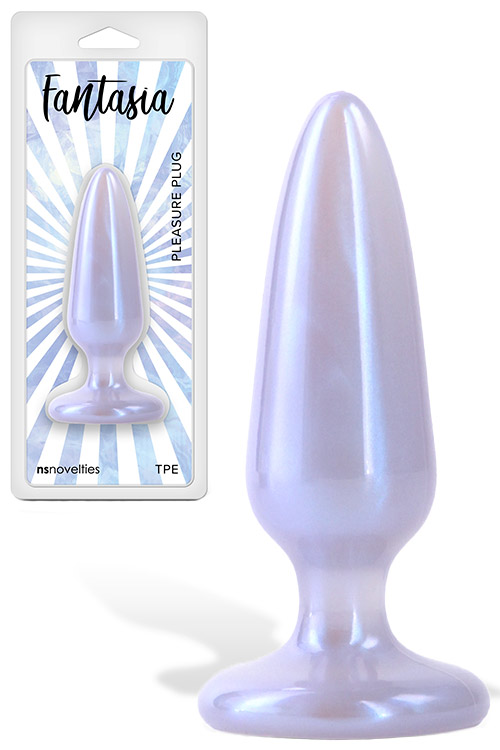 Fantasia Pleasure 4" Shimmering Butt Plug