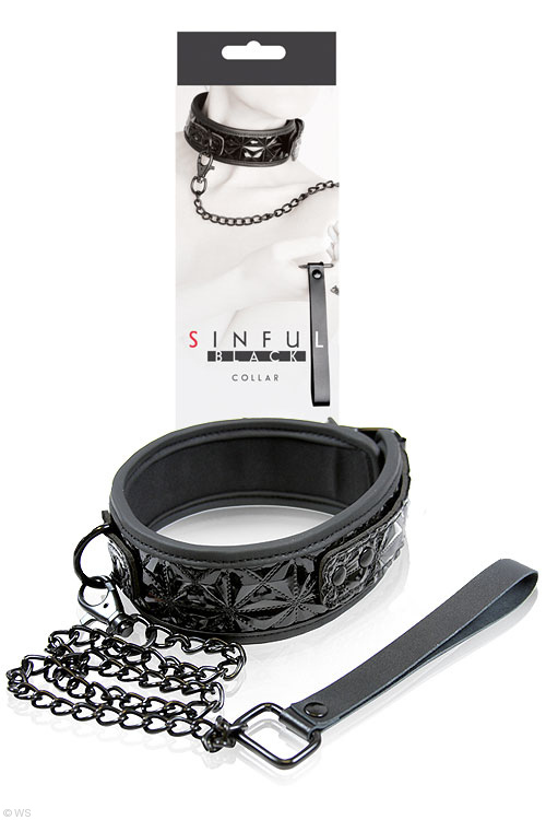 Sinful Collar with Leash