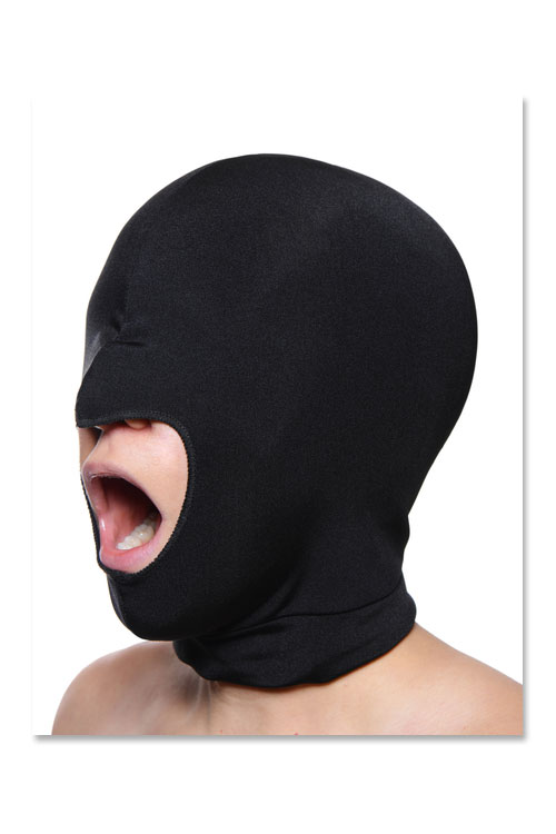 Spandex Hood with Open Mouth