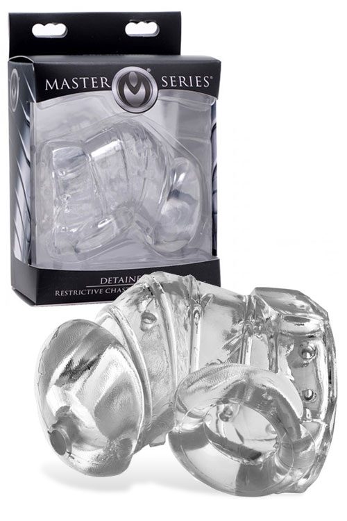 Detained 4" Soft Chastity Cage with Nubs