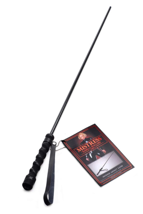 24.5" Cane with Leather Wrist Loop