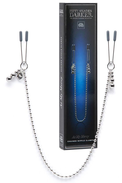 Darker At My Mercy Chained Nipple Clips