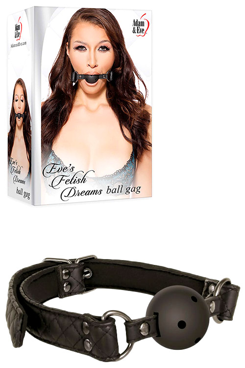 Fetish Dreams Ball Gag plus Vegan Leather Strap