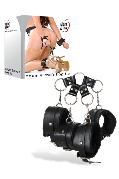Vegan Leather & Faux Fur Hog Tie Kit (5 Pce)