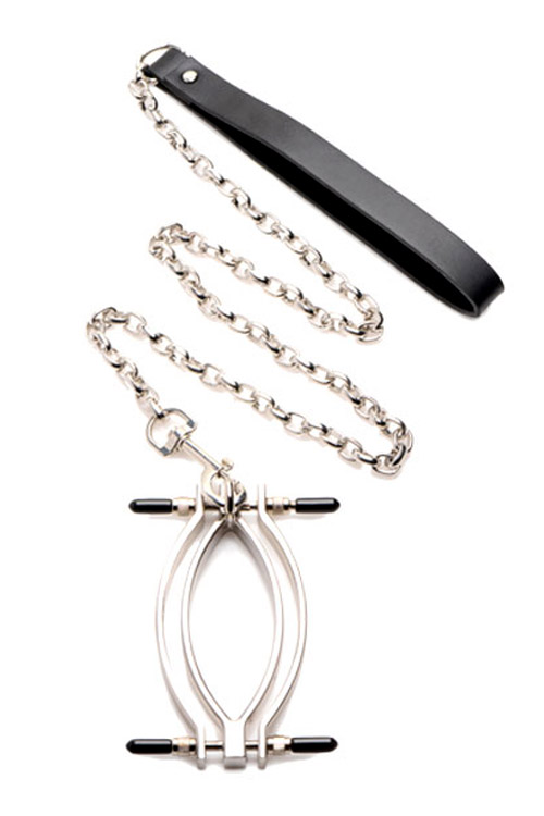 Pussy Tugger 3" Adjustable Vaginal Clamp Leash