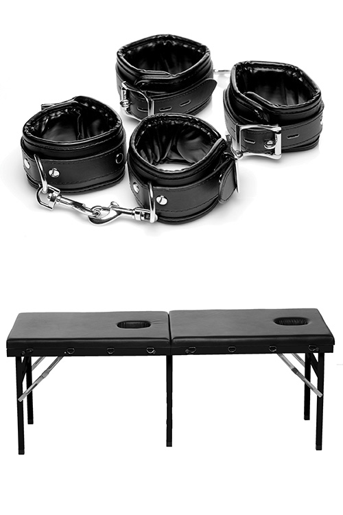 Extreme Cuffs Bondage Table