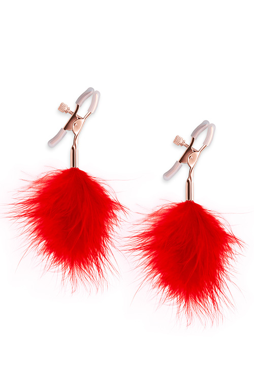 Bound Adjustable Feather Nipple Clamps
