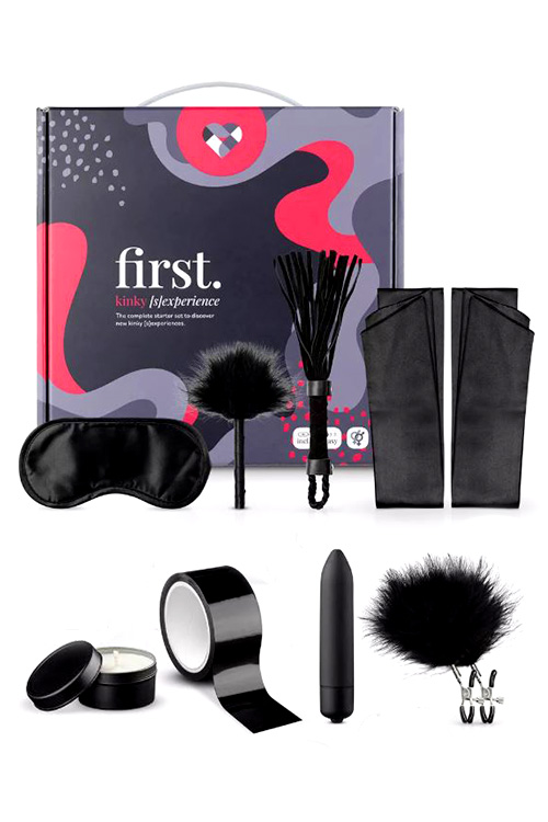 First Kinky Sexperience 7 Piece BDSM Starter Set