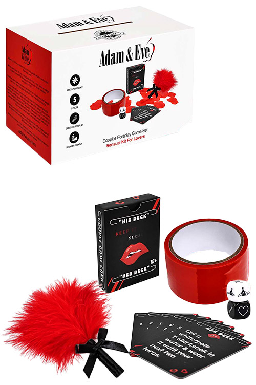Couples 5 Piece Foreplay Bondage Set