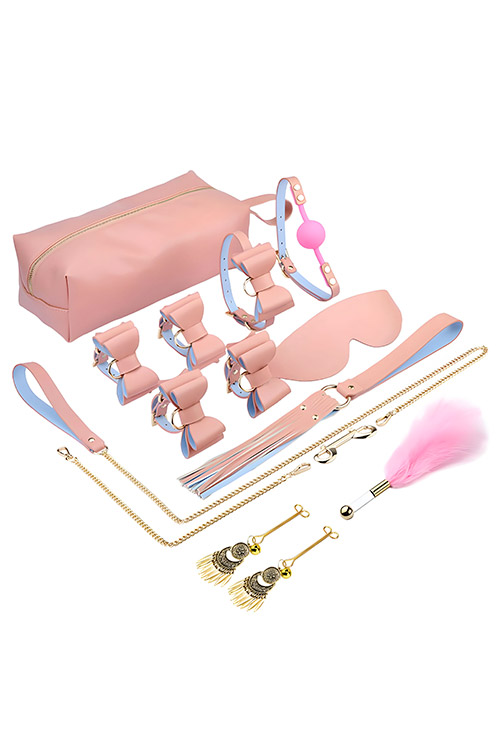BDSM Bowties 10 Piece Bondage Kit