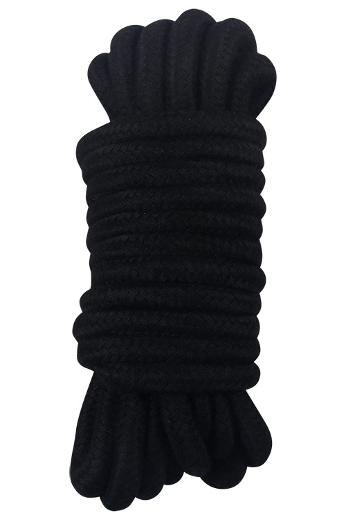 12' Black Bondage Rope