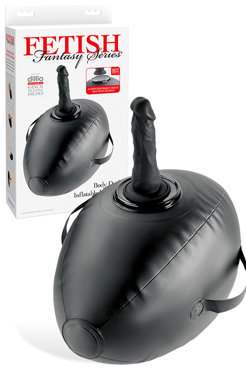 Fetish Fantasy Series Body Dock Inflatable Love Ball With Suction Cup Dildo