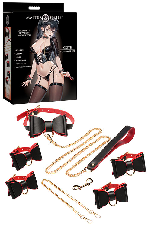 Goth 4 Piece Bondage Set