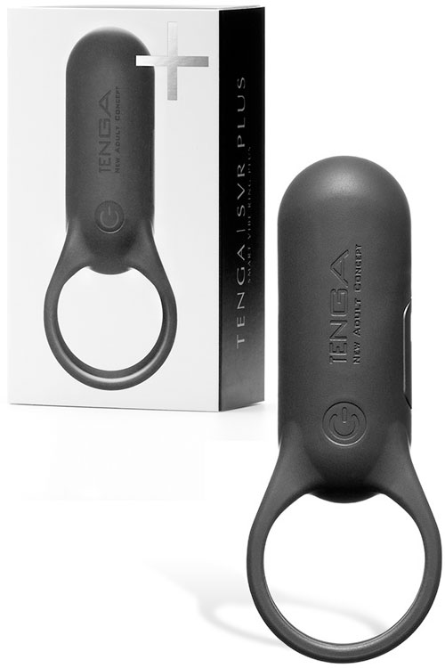 SVR Plus Stretchy Silicone 3.8" Vibrating Couples Ring