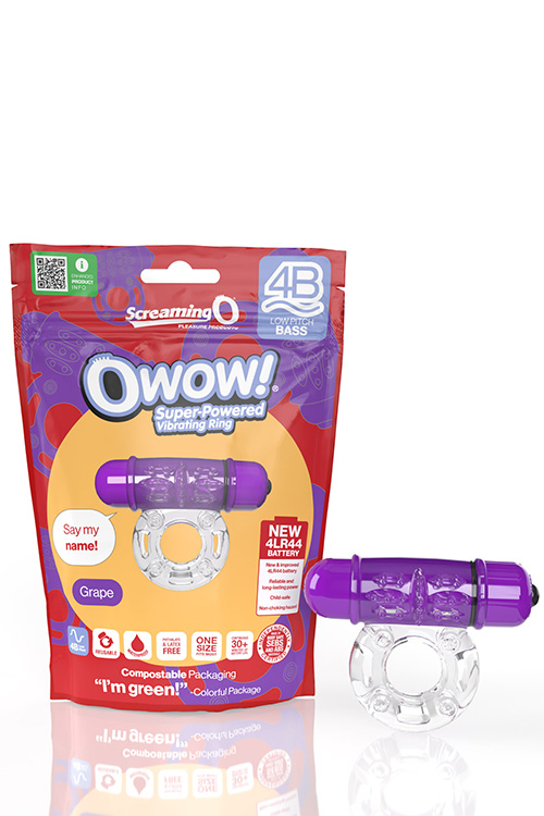 4B OWow 2.4" Vibrating Cock Ring