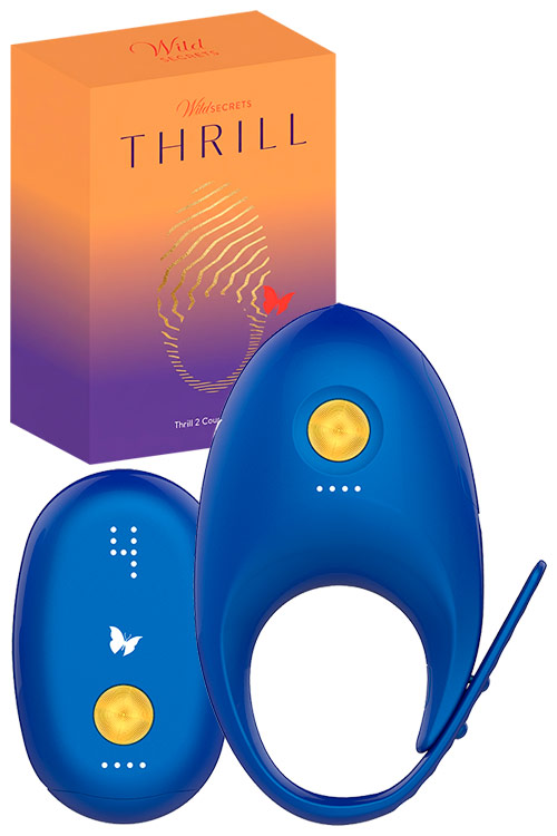 Thrill 2 Remote Controlled 3.5" Vibrating Couples Ring