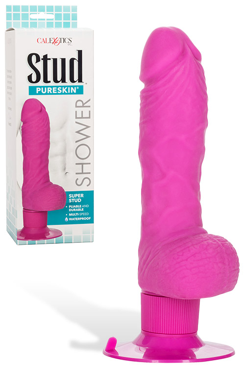 Super Stud Realistic 5" Vibrating Dong