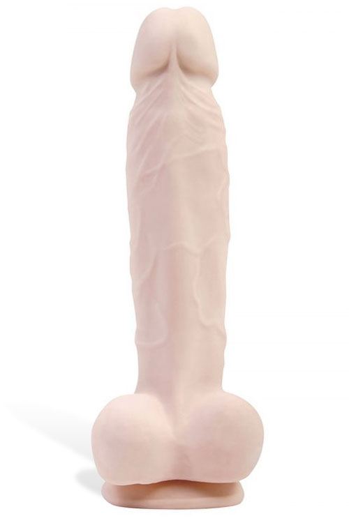 7" Suction Base Dual Density Realistic Dildo