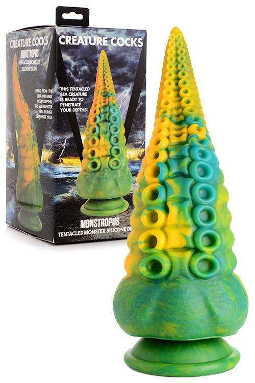 Monstropus 8.5" Silicone Tentacled Monster Dildo