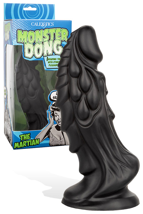 The Martian 7.75" Silicone Alien Dildo