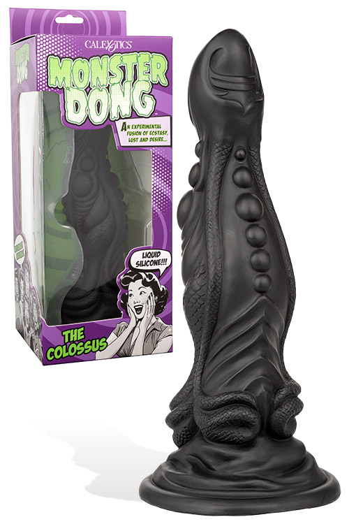 The Colossus 9.75" Liquid Silicone Monster Dildo