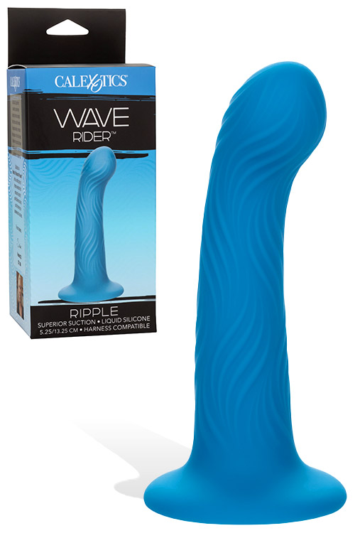 Wave Rider Ripple 6" Liquid Silicone Dildo