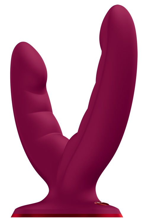 Ryde 4.8" Double Ended Dildo with Suction Cup Base