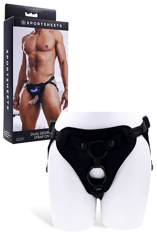 Dual Desires Strap On Harness