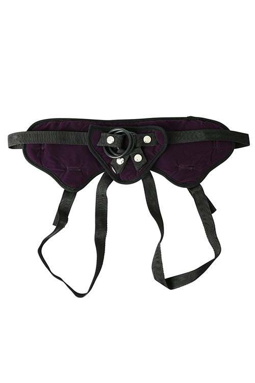 Velvet Strap On Harness