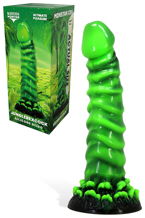 JunglerexCock 9.1" Silicone Dildo
