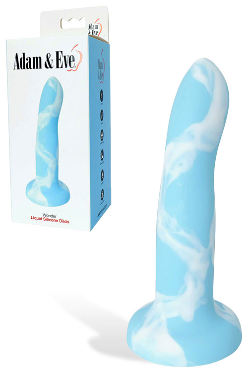 Wonder 6.5" Liquid Silicone Suction Cup Dildo