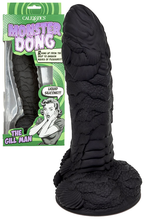 Monster Dong The Gill Man 7.25" Dildo