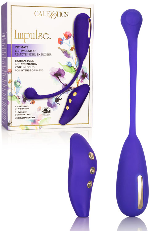 Impulse Remote Controlled 3" Electro Stimulation Kegel Exerciser