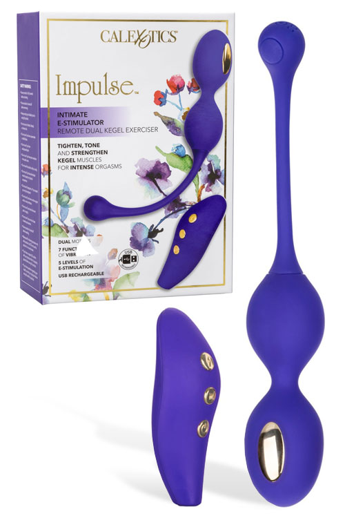 Impulse Remote Controlled 4":Electro Stimulation Kegel Exerciser