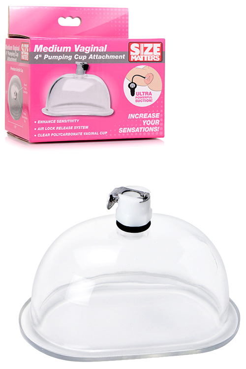 4" Pussy Pumping Cup