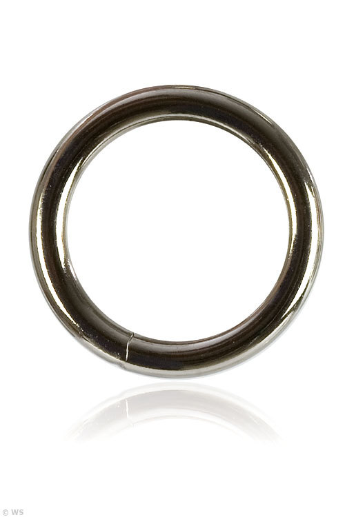 Deluxe Silver Cock Ring