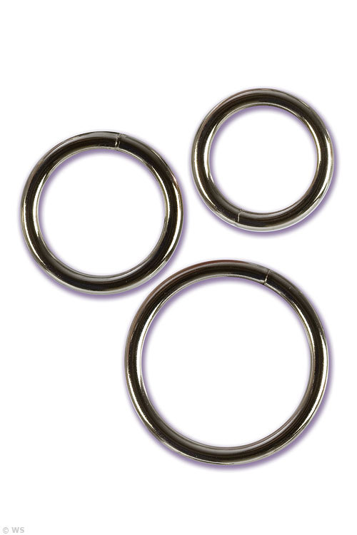 Silver Ring 3 Piece Set
