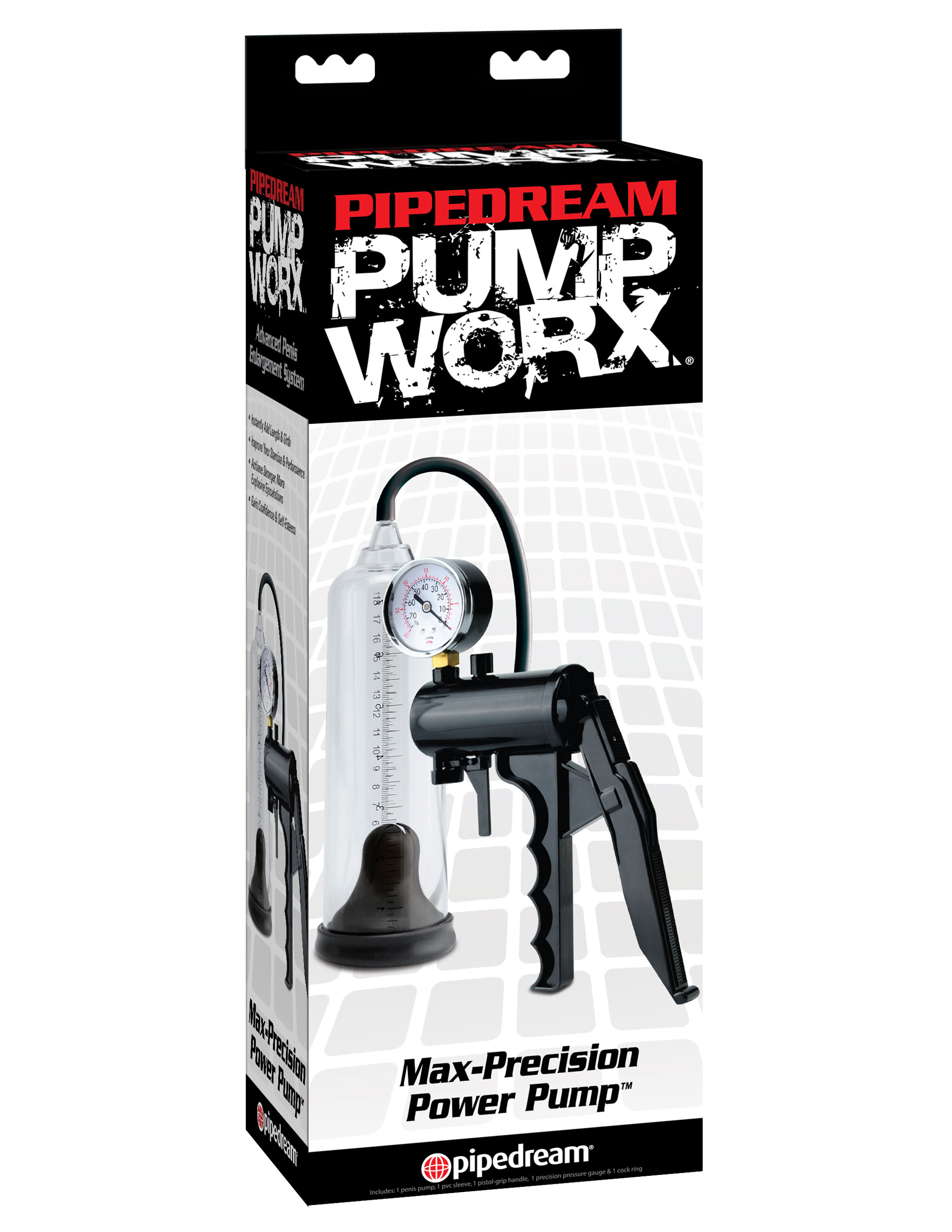 Precision Pressure Gauge Penis Pump