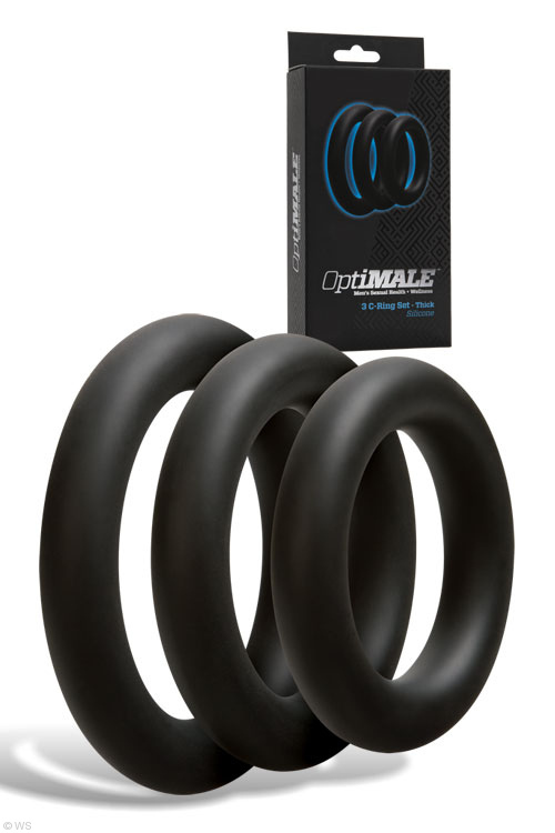 Thick Cock Rings (Set of 3)