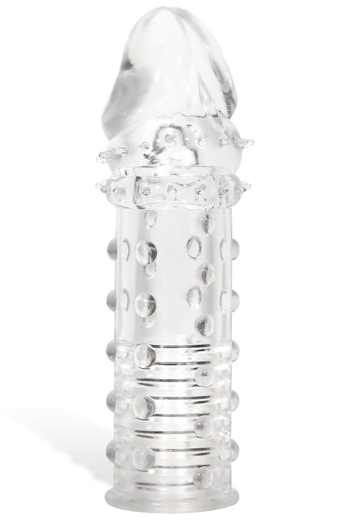 Nubbed Semi Realistic 2" Penis Extension