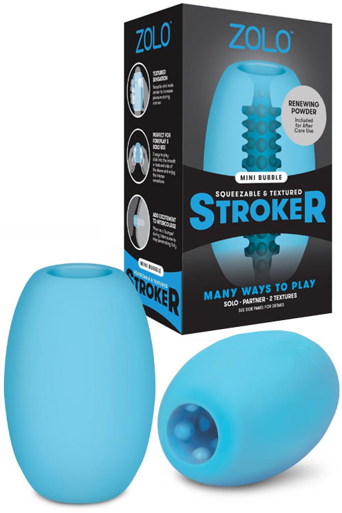 Mini Bubble 3.1" Masturbator & Oral Enhancer