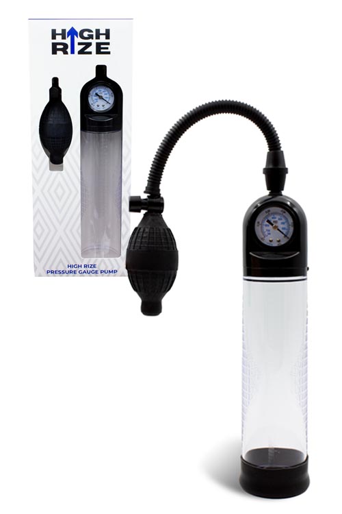 8.6" Pressure Gauge Penis Pump