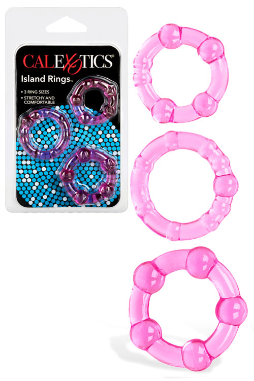 Island 3 Piece Penis Ring Set