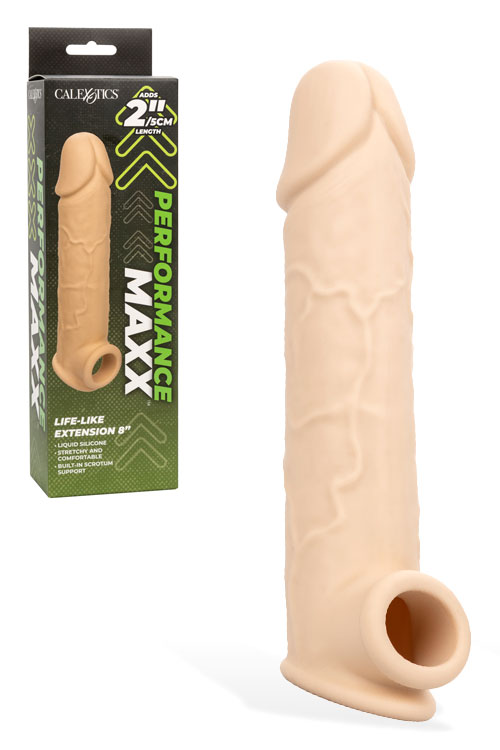 Performance Maxx 8" Life Like Penis Extension Sleeve