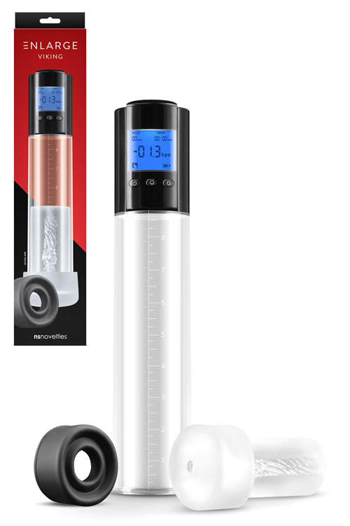 Enlarge Viking Penis Pump with Cock Ring & Masturbator Sleeve