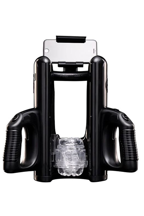 Quickshot Launch 13.9" Powered Auto Stroker Holder plus Phone Mount