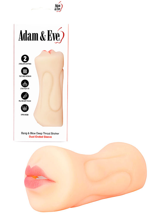 Bang & Blow 7.5" Deep Throat Double Ended Stroker