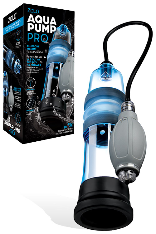 Aquapump Pro 11.75" Penis Pump Set
